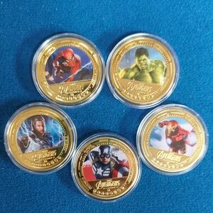 Mint Gold Superhero Collectible Coins